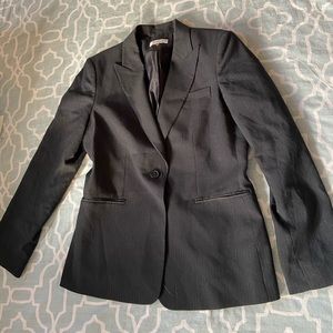2/$10 Calvin Klein Black Pinstripe Blazer